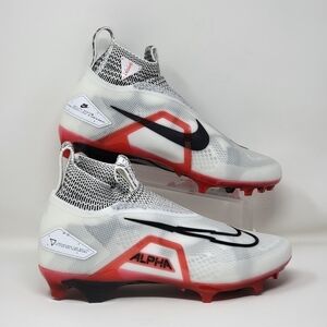Nike Alpha Menace Elite 3 Football Red White Comfort CT6648-103 Men Sz Multi New